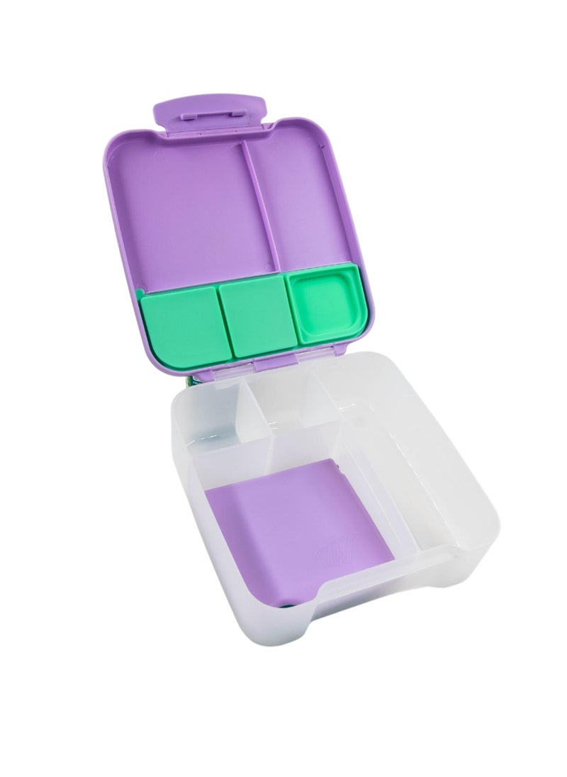 TINY WHEEL Tiny Wheel Magic Baby Lunch Box - Purple  - Image 4