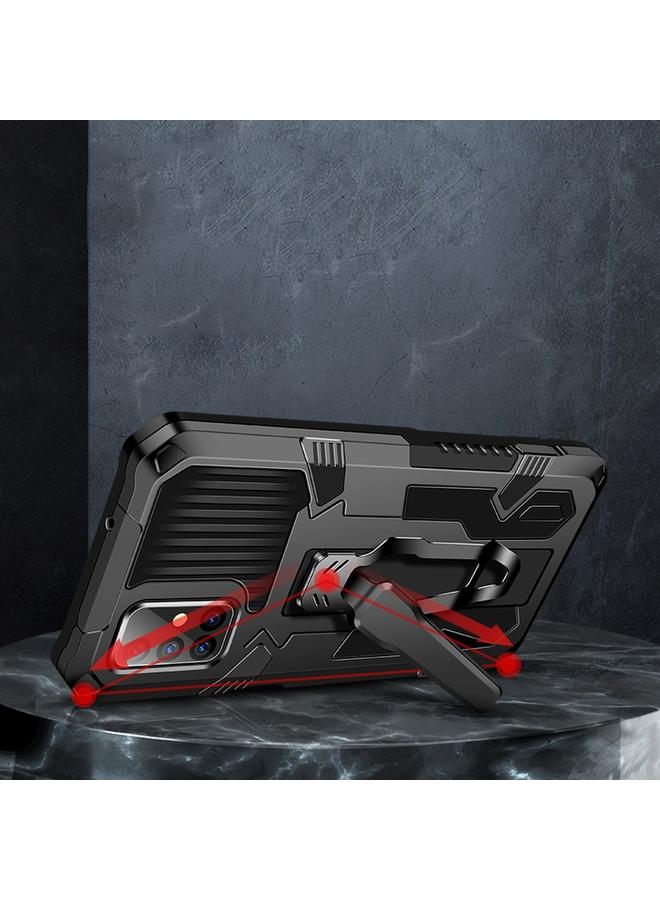 S-TOP Case For Samsung Galaxy M31s Machine Armor Warrior Shockproof PC + TPU Protective Case - Image 2