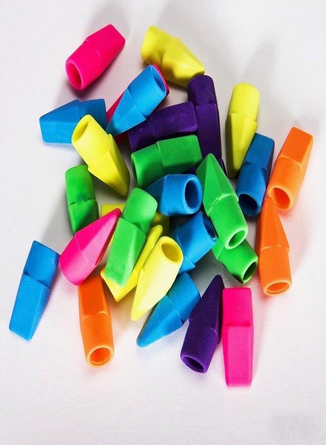 Doiaz Pencil Eraser Caps Top Erasers 300 Pack Pencil Erasers Toppers Rewards Gifts for Back to School Home Classroom Office Teacher Graduation Party Art Drawing Supplies - Image 4