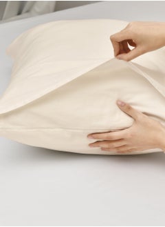 Master Home Textile Cotton Fitted Sheet Set, 100% Cotton, 200 TC, 3 Pieces King Size with 35 cm Deep Pocket  - Image 4