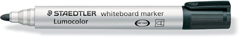 Staedtler Lumocolor 351 Black Bullet Tip Whiteboard Marker - Image 2