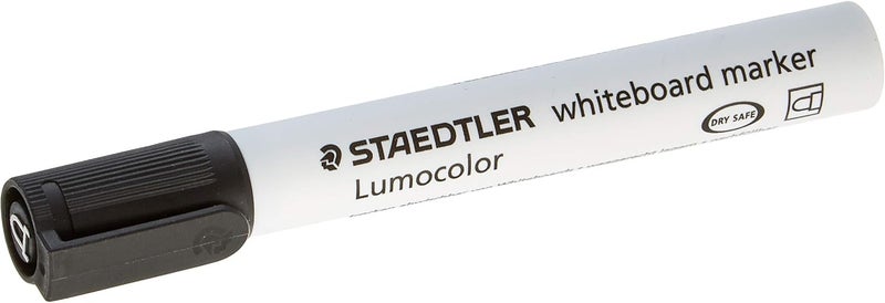 Staedtler Lumocolor 351 Black Bullet Tip Whiteboard Marker - Image 3