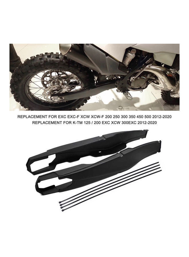 NIBEMINENT Motorcycle Swingarm Guard Swing Arm Protector - Image 2