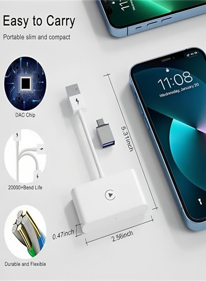 Wireless Receiver For Android Auto, Adapter Turns The Original Wired Car Into A Wireless Car Wifi Navigation Car Box  - Image 4