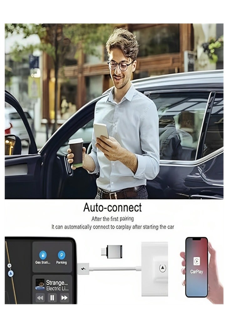 Wireless Receiver For Android Auto, Adapter Turns The Original Wired Car Into A Wireless Car Wifi Navigation Car Box  - Image 5