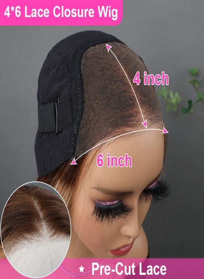 ISEE Wear and Go Glueless Wig HD Lace Front Wigs Human Hair Body Wave Wigs for Black Women 4/27 Honey Blonde Ombre Highlight Glueless Wigs Human Hair Pre Plucked (18 Inch,180% Density) - Image 4
