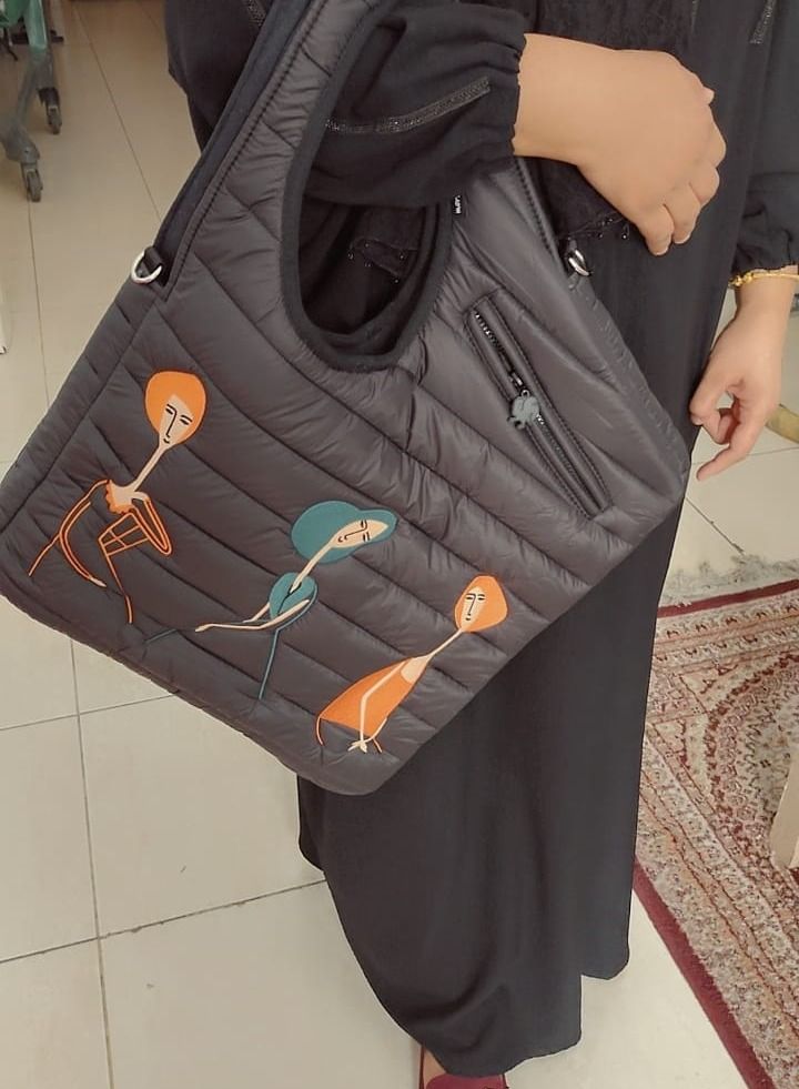 موريكوكو   قطري   حقيبة يد سوداء موديلياني - Image 4