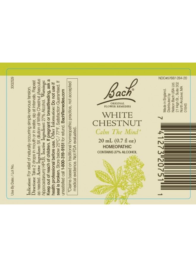 RESCUE Bach Original Flower Remedies 3-Pack, Be Your Best" - Larch, Olive, White Chestnut, Homeopathic Flower Essences, Vegan, 20mL Dropper x3  - Image 4