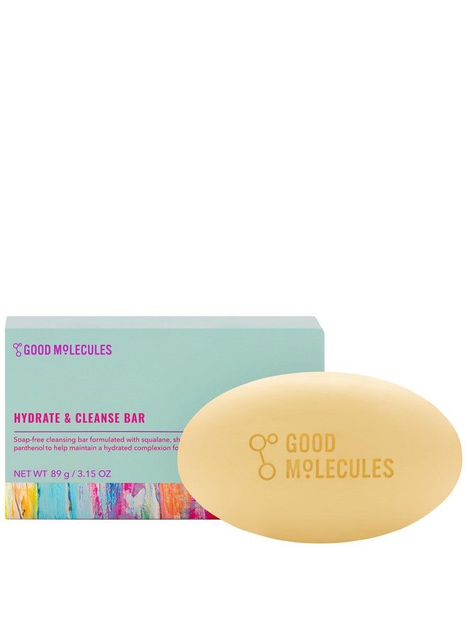 Good Molecules صابون مرطب ومنظف خالي من الصابون مع زيت اللوز وجوز المكاديميا وزبدة الشيا لترطيب البشرة والعناية بها للوجه والجسم - Image 1