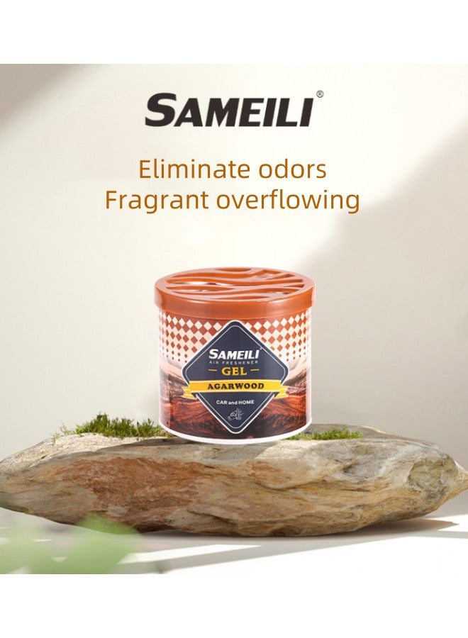SAMEILI [3-pack] Air Freshener -Solid Perfume-Ocean Breeze Scent- Odor Eliminator - Gel Scent Freshener - Room Closets Bathrooms Car - Image 3