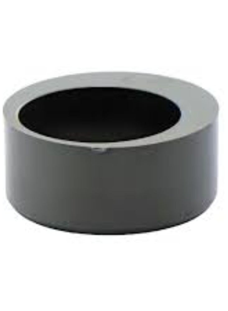 KNP Reduced Bush UPVC Pipe Fitting (1.1/2 x 3/4 x 1/2 Inch) is designed to connect pipes of different diameters, enabling a smooth transition between various sizes within a UPVC piping system.
