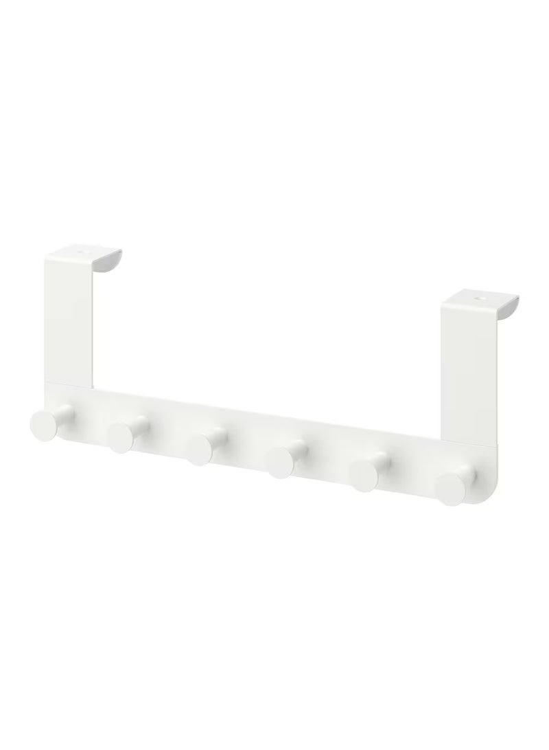 Selecto Hub Hanger for Door, Prevents Scratching, Steel/EVA Plastic, White - Image 2