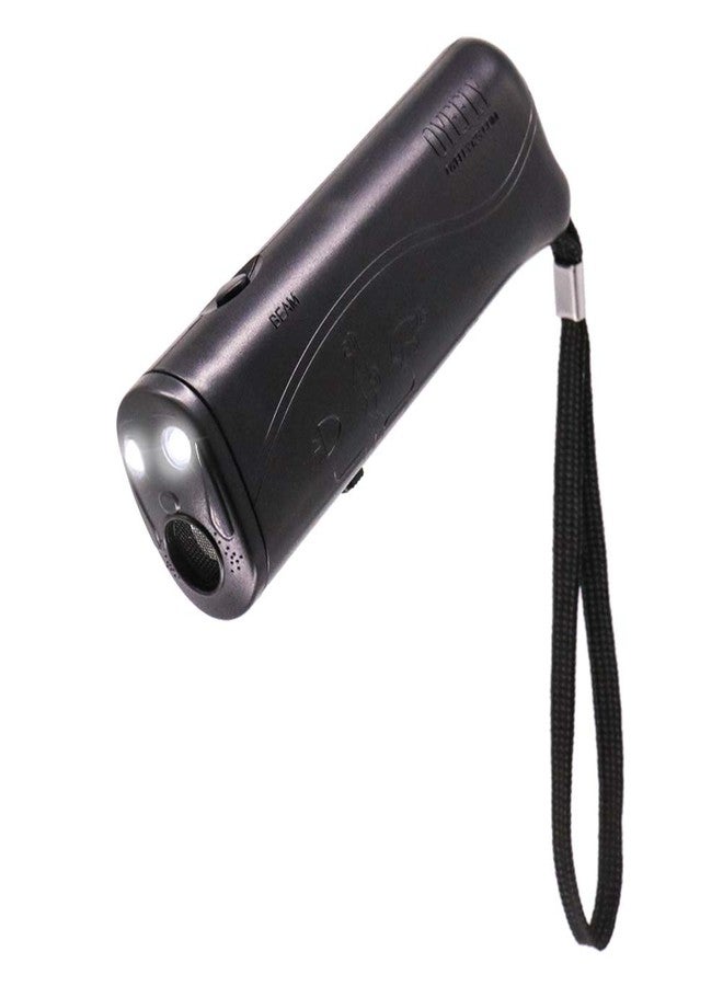 OYEFLY Handheld Dog Trainer, 3 in 1 with LED Flashlight,Bark Stopper Dog Trainer Devices Training Tool/Stop Barking(Black) - Image 1