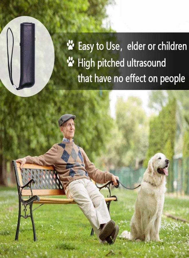 OYEFLY Handheld Dog Trainer, 3 in 1 with LED Flashlight,Bark Stopper Dog Trainer Devices Training Tool/Stop Barking(Black) - Image 5