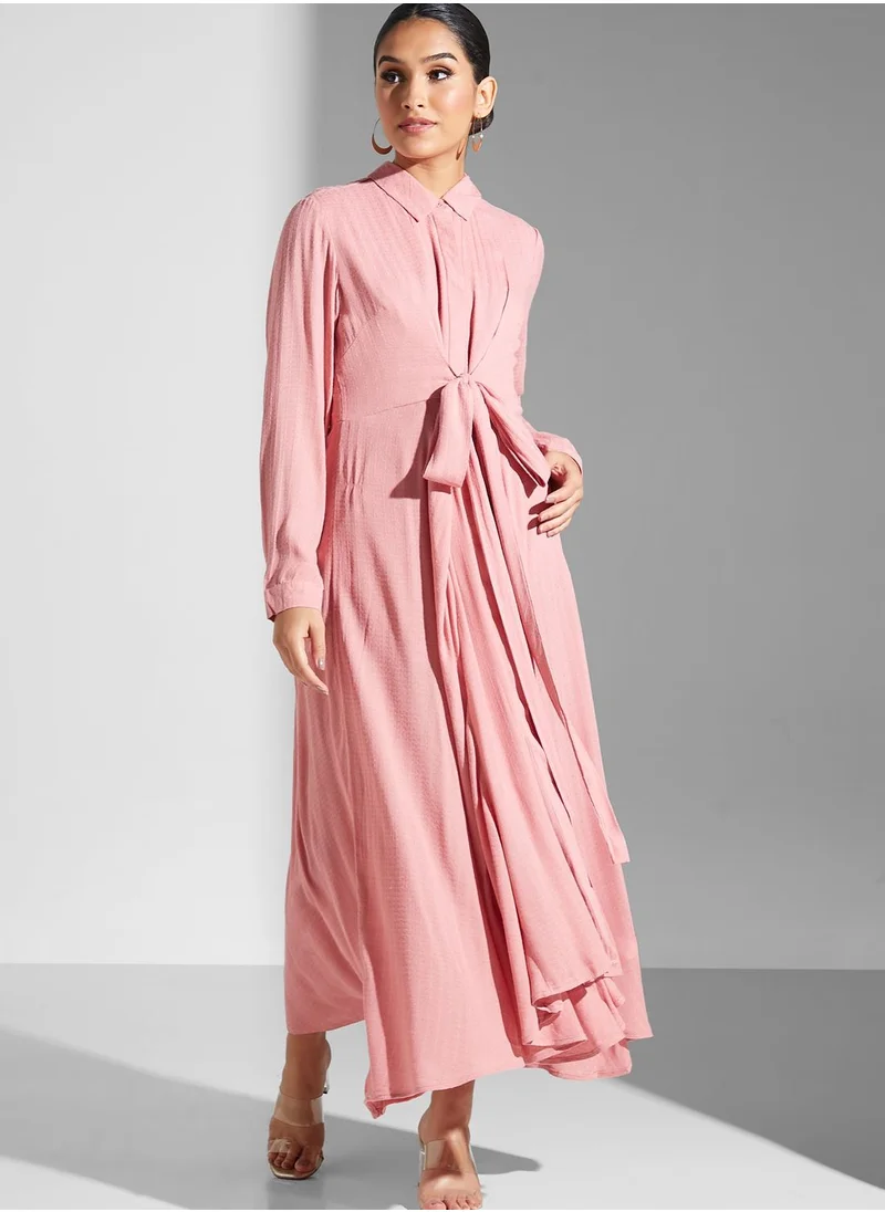 RITU KUMAR Front Tie Asymmetric Kurti