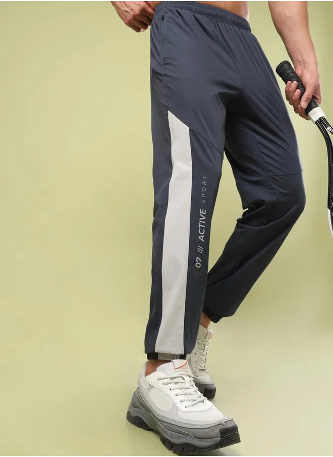 تكنوسبورت Technosport Color Block 2-Way Stretch Joggers