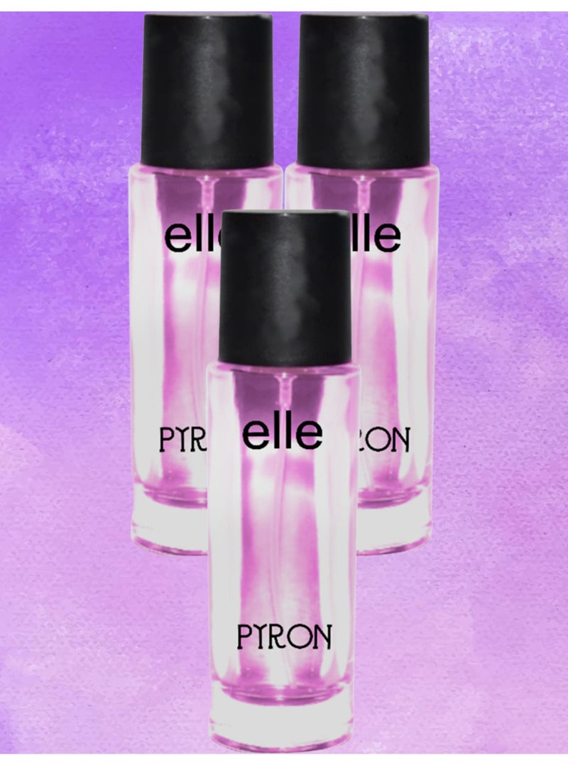 بيرون 3 قطع عطر إيلي للصبايا 30 مل - Image 1