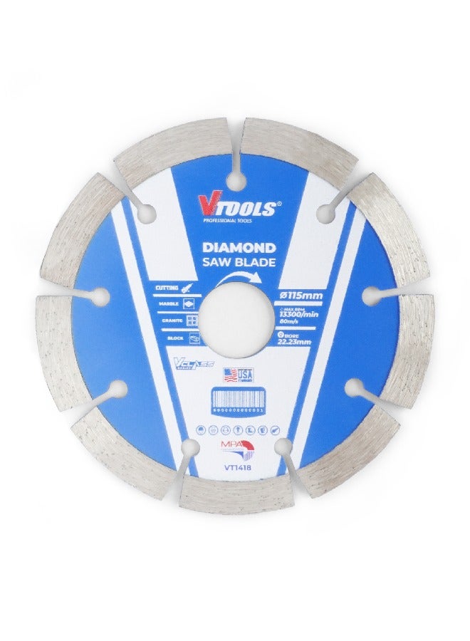 في تولز شفرة منشار ماسية 115 ملم لقطع الرخام والجرانيت والخرسانة - Image 1