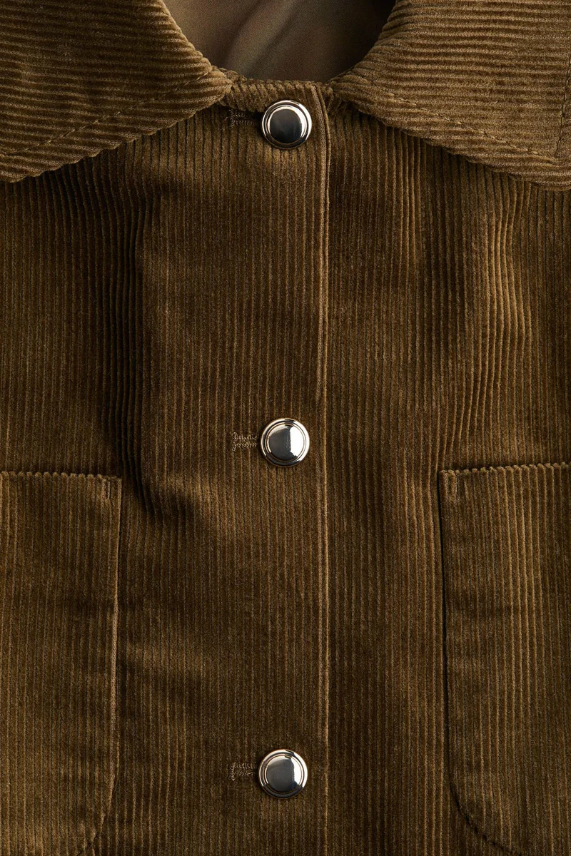 اتش اند ام جاكيت بقصّة فضفاضة