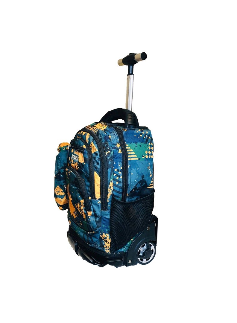 AODASI Trolley School Bag, School Bags for Girls and boys Trolley Bag for Kids Travel Bag Trolley Luggage backpack multi useful , 16 inch - Image 5