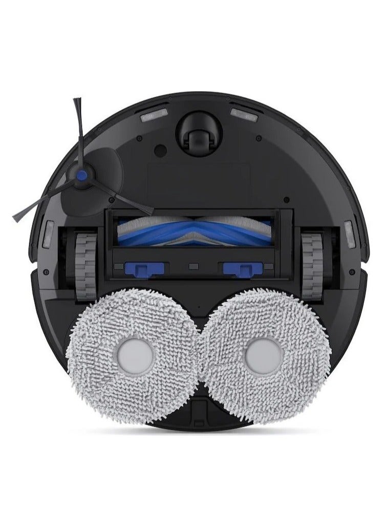 إيكوفاكس مكنسة كهربائية DEEBOT T30 PRO OMNI الروبوتية، 11000 PA، مسح TrueEdge، ZeroTangle، غسيل بالماء 70 درجة مئوية، ممسحة تلقائية 9 مم، إفراغ الغبار تلقائيًا لمدة 90 يومًا، TrueDetect 3D 3.0، YIKO 2.0-أسود - Image 5