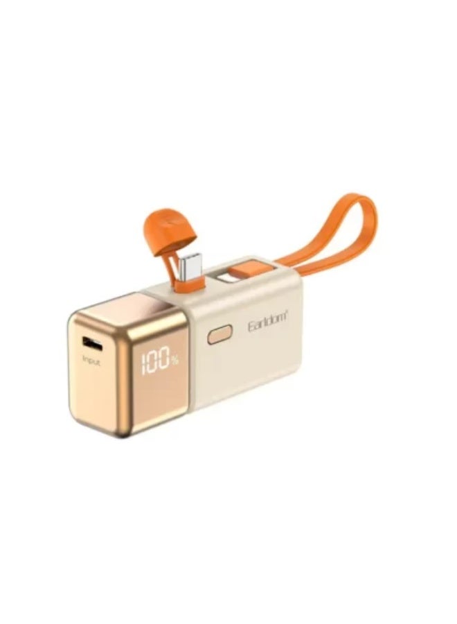 Earldom PD47 2-in-1 Mini Power Bank 5000mAh 22.5W - Image 1