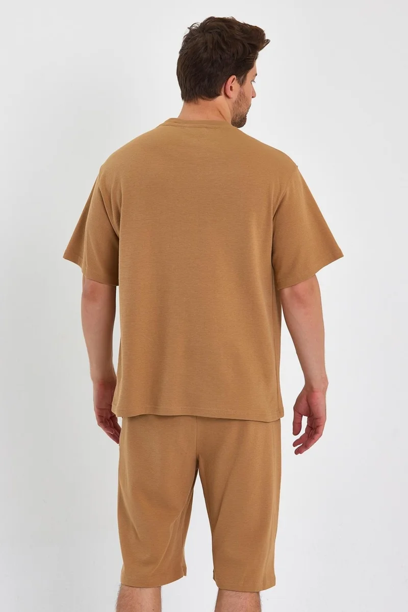 الكسندر جاردي Pocket Detailed T-Shirt-Shorts Set (E23-0064-0060)