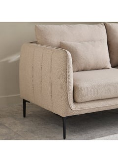 Home Box Stefan 3-Seater Fabric Sofa with 2 Cushions  - Image 3