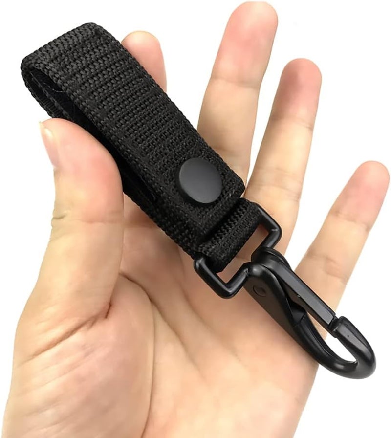 OZXTYO Duty Belt Keeper with Key Holder for 2" and 2¼" Wide Belt,Keeper with Strong Metal Police Key Clip, Military Molle Hook,Police Military Equipment Accessories, 2 Pack - Image 1