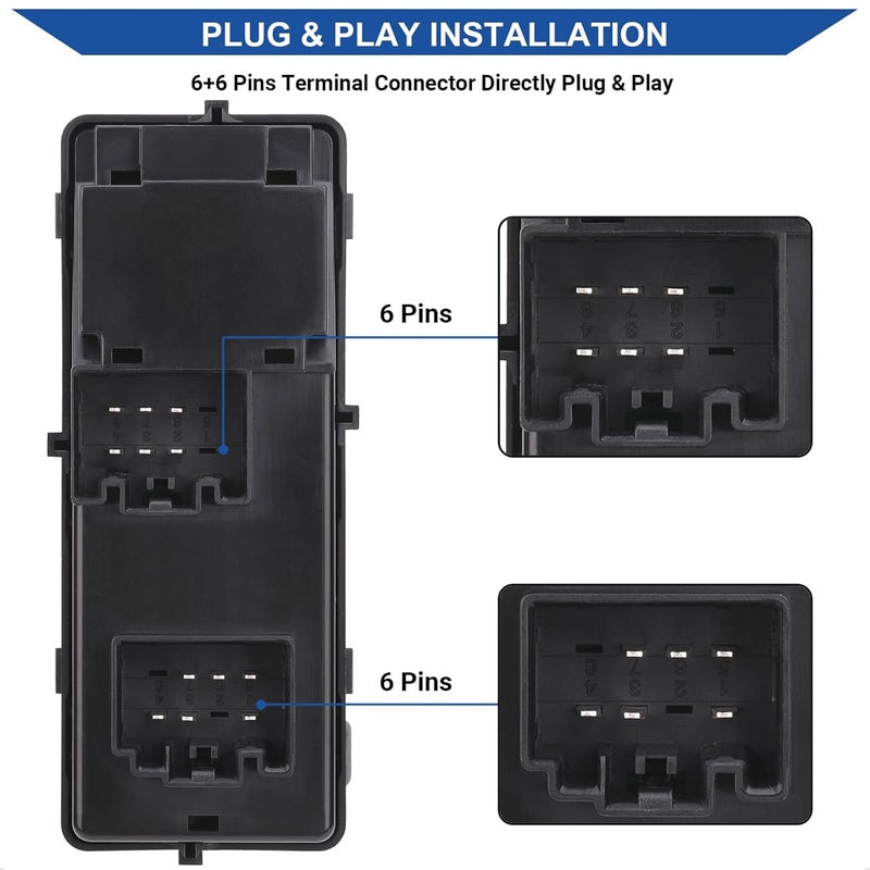Obaee Master Window Switch for Ford F-150 - Image 4