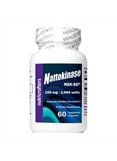 Nattokinase 2,000 Units 60 Caps. Cardiovascular Superfood of Japan - Made in The USA with Japanese NSK-SD Nattokinase. NSK-SD - The Original and Most Studied Nattokinase Brand.