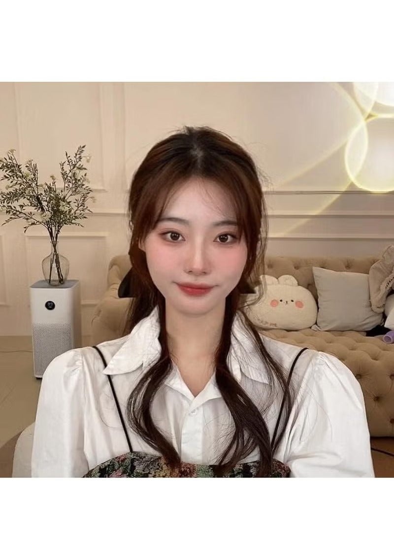 Big Bow Hair Clips Large Black Bowknot Hair Claw with Long Tail Satin Silk Butterfly Bow Hair Barrette Hair Accessory for Women Girls - Image 5