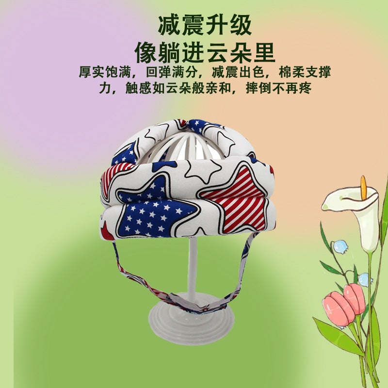 Baby Anti-Fall Head Protection Pad Baby Learning To Walk Children Toddler Head Protection Cap Anti-Knock Pillow Protection After Collision - Image 4