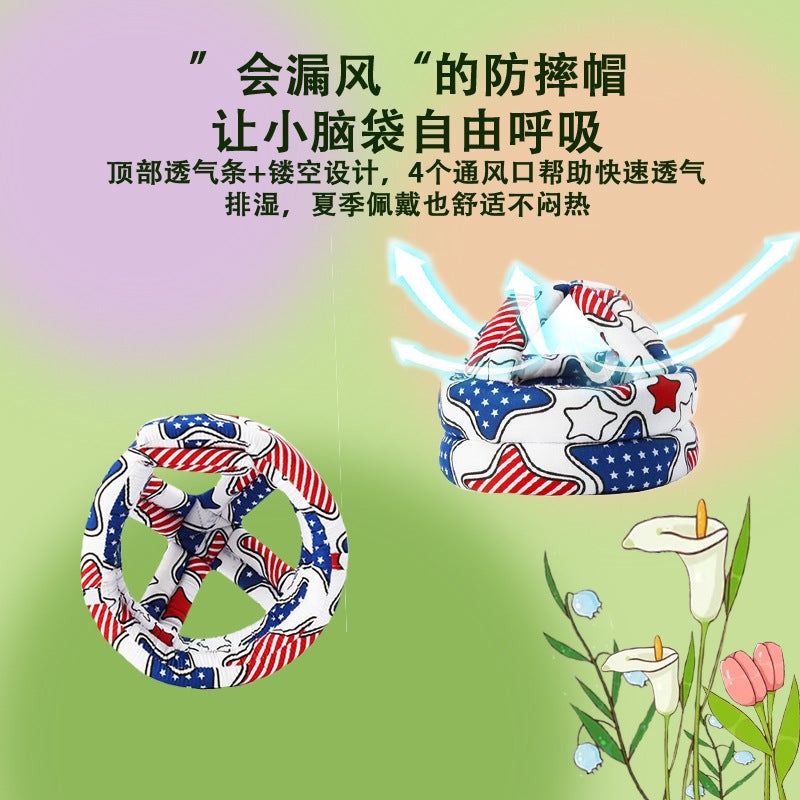 Baby Anti-Fall Head Protection Pad Baby Learning To Walk Children Toddler Head Protection Cap Anti-Knock Pillow Protection After Collision - Image 5
