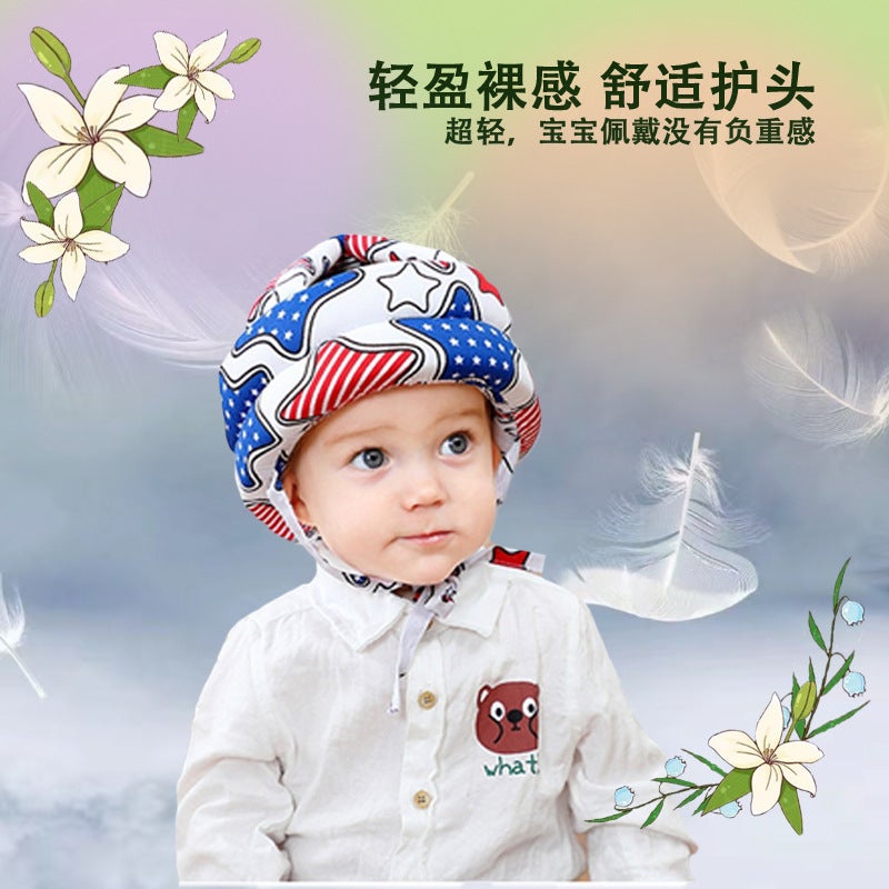 Baby Anti-Fall Head Protection Pad Baby Learning To Walk Children Toddler Head Protection Cap Anti-Knock Pillow Protection After Collision - Image 2