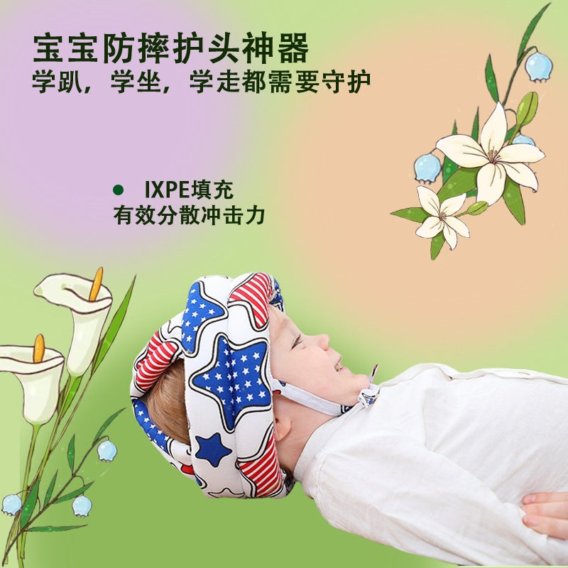Baby Anti-Fall Head Protection Pad Baby Learning To Walk Children Toddler Head Protection Cap Anti-Knock Pillow Protection After Collision - Image 3