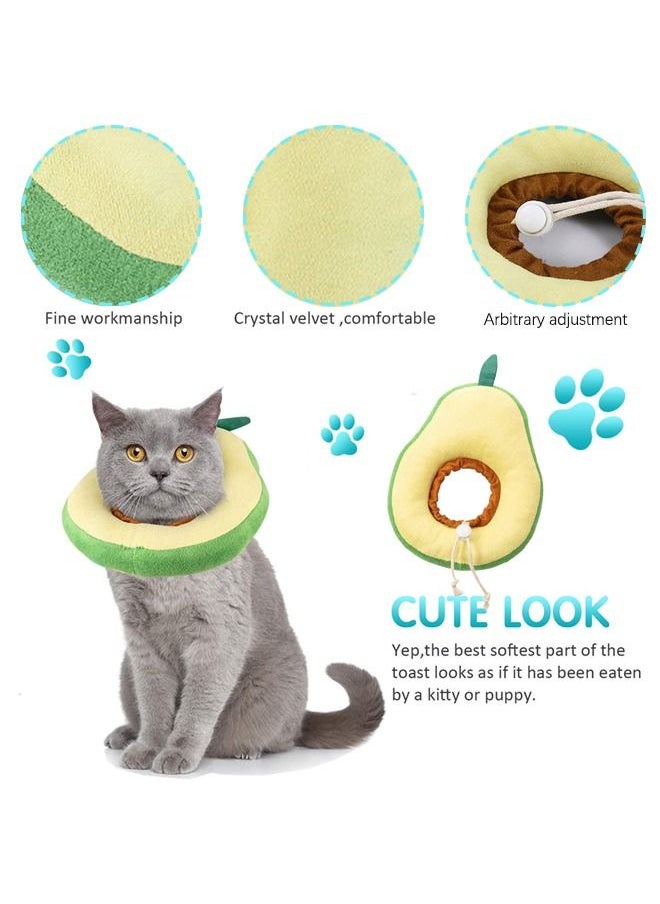Neostyle Neostyle Adjustable Cat Cone Recovery Collar Anti Bite Avocado  - Image 4