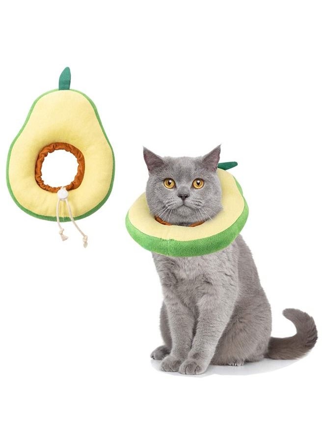 Neostyle Neostyle Adjustable Cat Cone Recovery Collar Anti Bite Avocado  - Image 1
