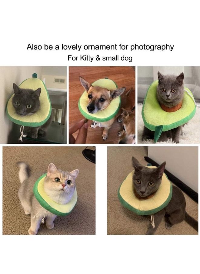 Neostyle Neostyle Adjustable Cat Cone Recovery Collar Anti Bite Avocado  - Image 5