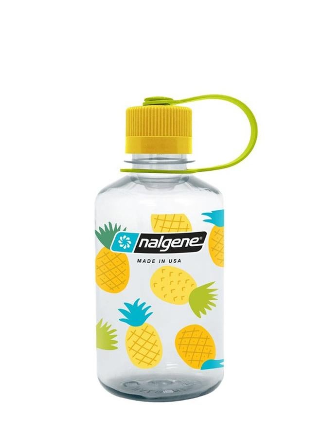 نالجين عبوة ماء شفافة 16 أونصة بطباعة أناناس - Image 1