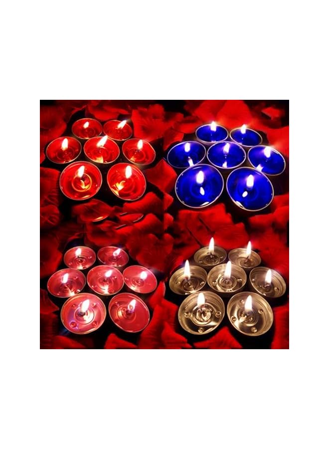 Green Tiger 50 Pack Tea Lights Candles, Tealight Candles,White Smokeless Dripless Long Lasting Tea Light Candles, Tea Candles for Weddings Party ShabbatHome Decorative Tealights - Image 2