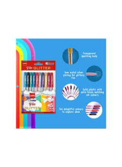 Cello Cello Geltech Fun Glitter Gel Pen Pack Of 10 Multicolor  - Image 2