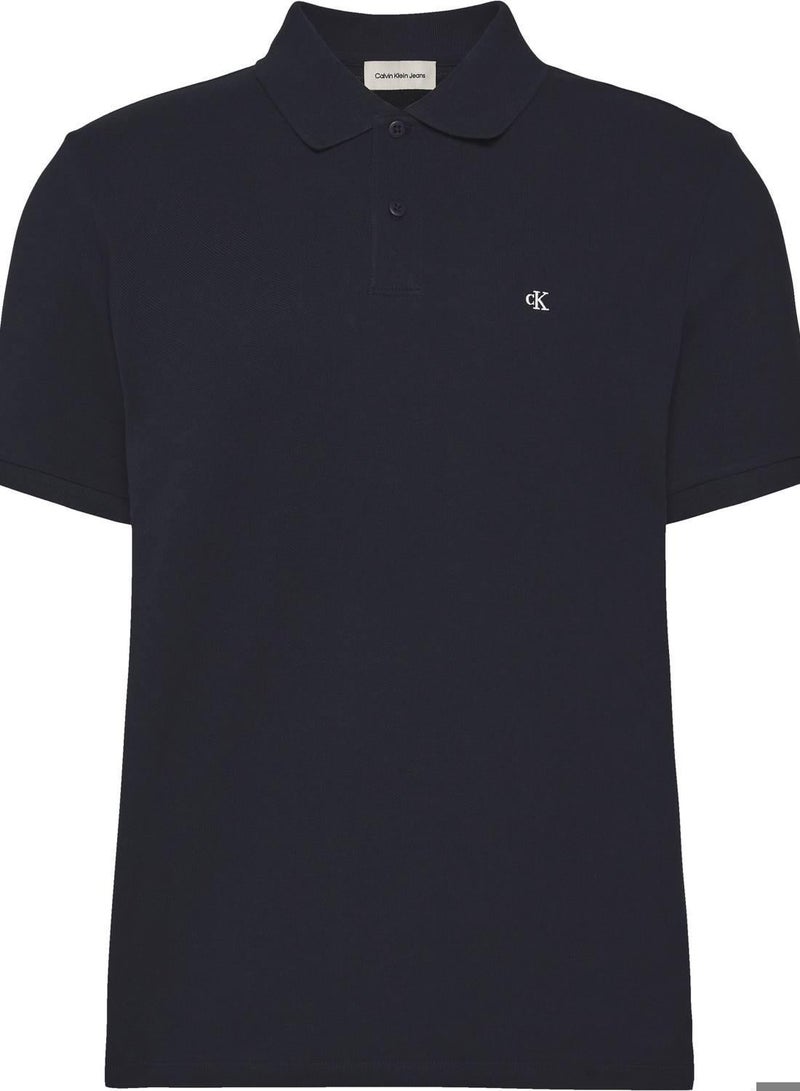 Calvin Klein Jeans Cotton Piqué Polo Shirt - Image 5