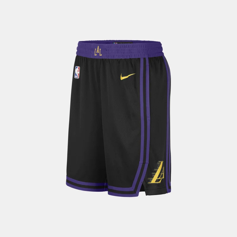 Nike Men's NBA 23/24 Los Angeles Lakers City Edition 20 Swingman Basketball Shorts