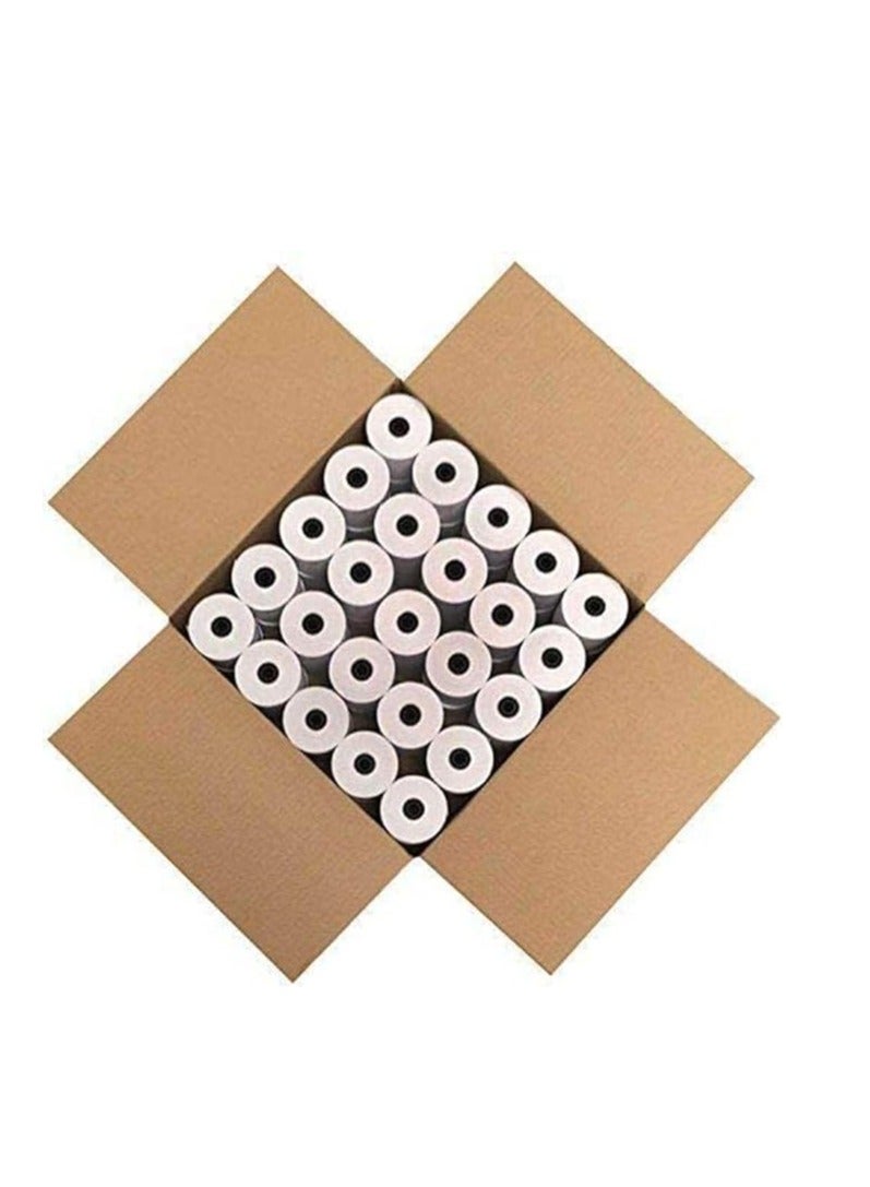 Terabyte POS receipt 80x80mm thermal roll paper 50 roll per box - Image 1