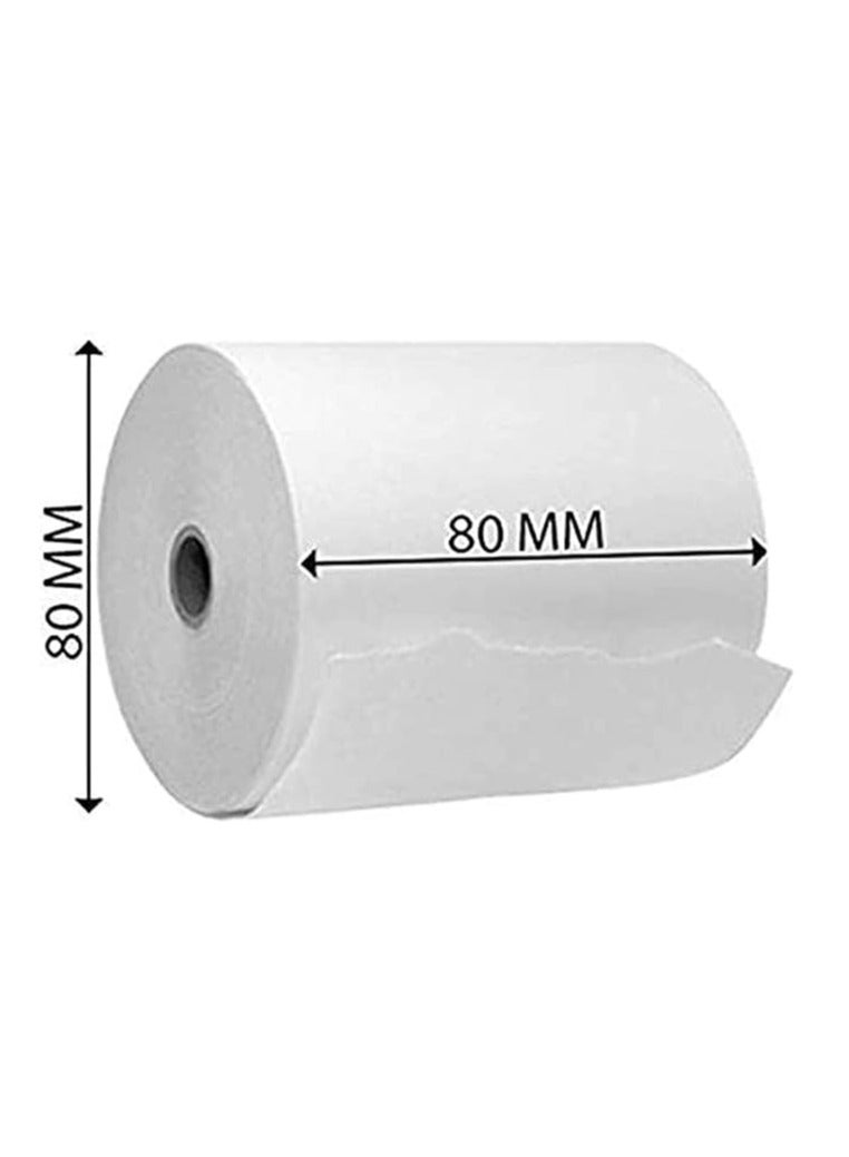 Terabyte POS receipt 80x80mm thermal roll paper 50 roll per box - Image 2