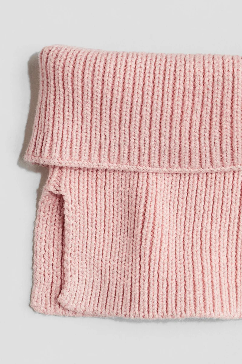 H&M Rib-Knit Tube Scarf