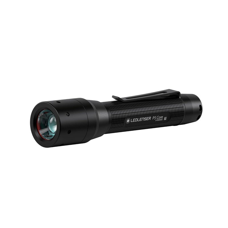LEDLENSER مصباح يدوي LED من ليدلنسر P5 كور مع إعدادات LED قوة سطوع LED الحد الأقصى 150 لومن الحد الأدنى 15 لومن مدى الإضاءة الحد الأقصى 60 م قابل لإعادة الشحن نعم للاستخدام اليومي - Image 1