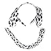 Squirrel Products Dalmatian Dog Headband Ears and Tail Costume Accessory Set Fits Adults and Kids - Image 3