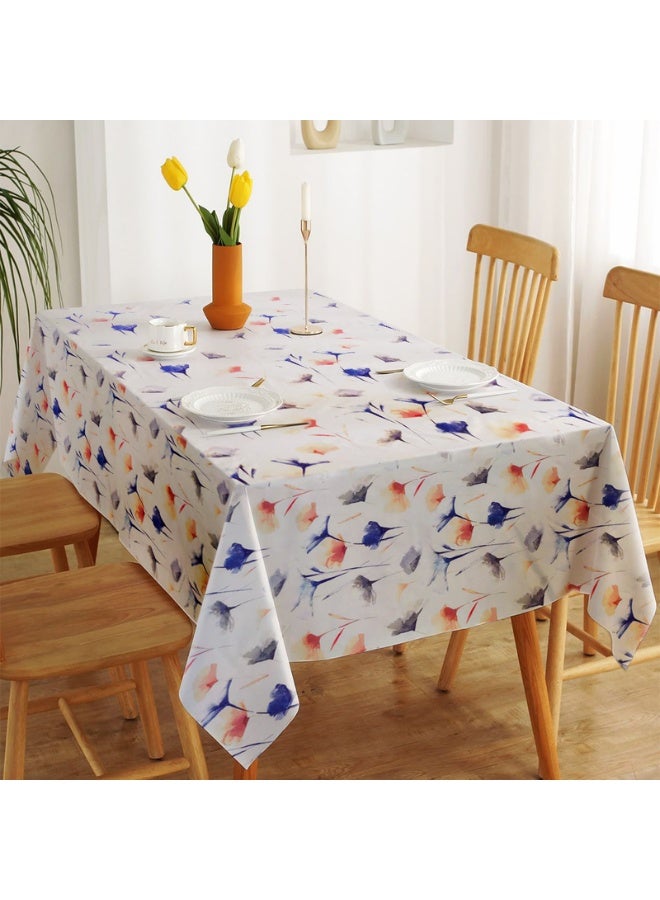  انتكس بيت الستائر مفرش طاولة مستطيل من الكتان المخملي - قماش أنيق لغرف المعيشة وديكور المنزل - نسيج فائق النعومة ومقاوم للتجاعيد - قطعة واحدة - Image 5